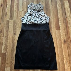 NM collections black-and-white dress size 14